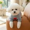 Thickened Dog Love Hoodie Warm Dog Two Leg Clothing Cat Love Clothing  for Cats and Dogs