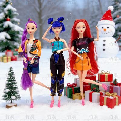 Colección de Muñecas de Anime de Chicas Mágicas | Figura Articulada con Set de Moda Elegante - Perfecto para Jugar y Exhibir