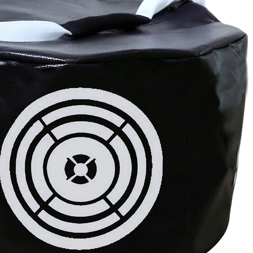 Golf Swing Trainer Smash Bag Strike Practicing Hitting Force Strengthened for Beginners Black Standard