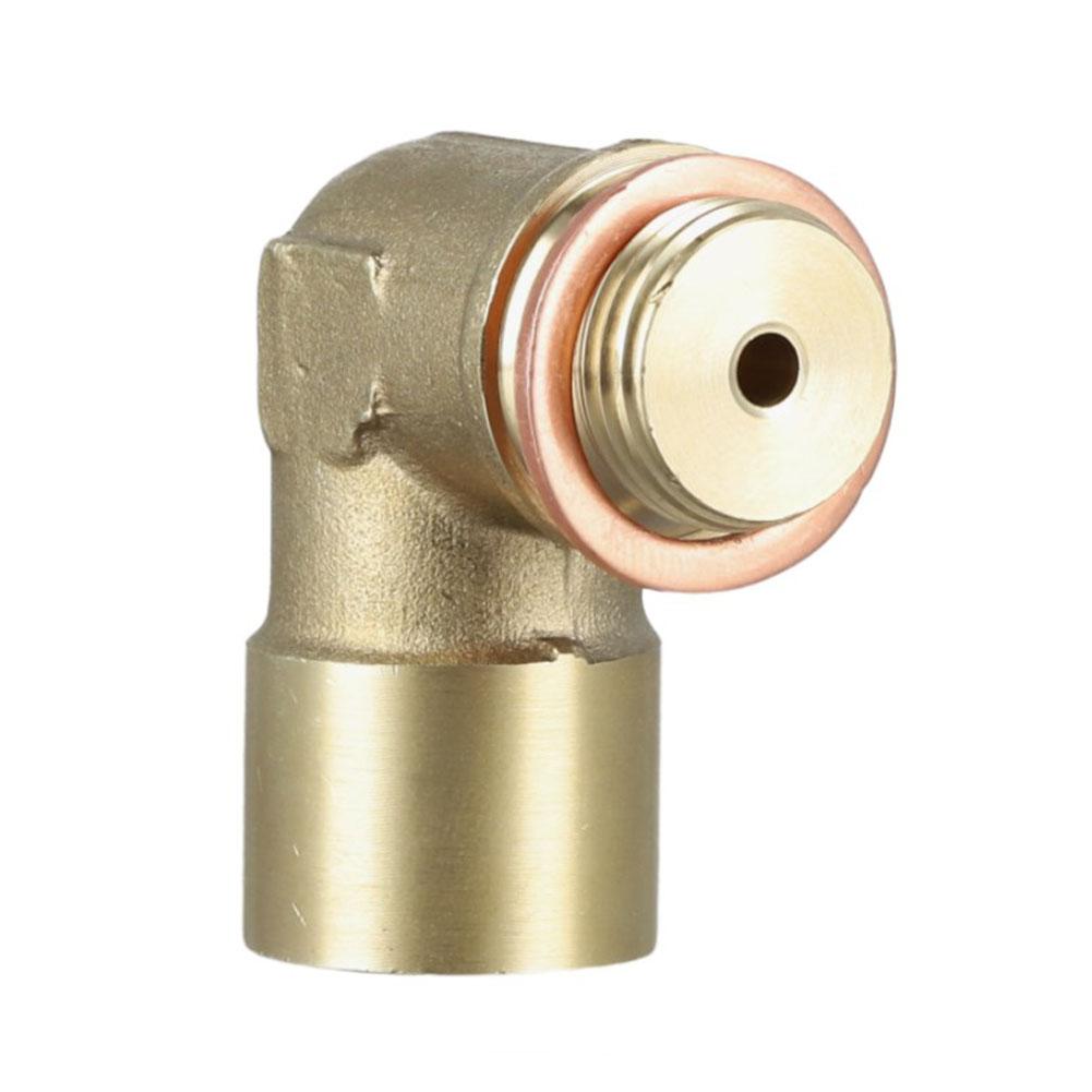M18 X 1.5 Brass Fitting Universal Connector Plug Exhaust Plug O2 P0430 Oxygen Copper Standard 90 Washer Degree P0420 With S F8L9