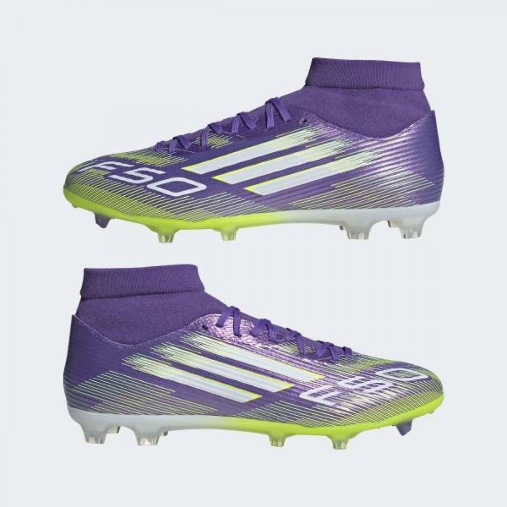 AdidaS Men S Mid Cut Soccer ShoeS F50 League Mid Fg   Mg