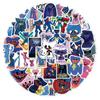 50 Pvc Pcs Poppy Playtime Huggy Wuggy Waterproof Stickers Cartoon Graffiti Anime