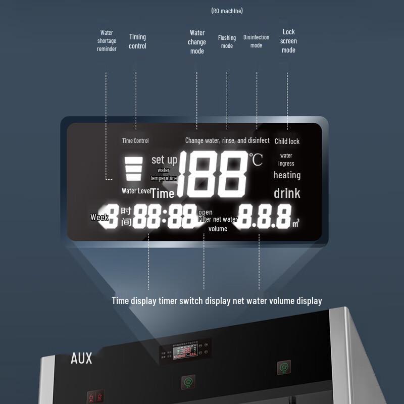 Aux Commercial Water Purifier & Dispenser