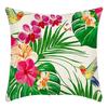 New Tropical Plant Leaves Rainforest Linen Cushion Pillow Cover