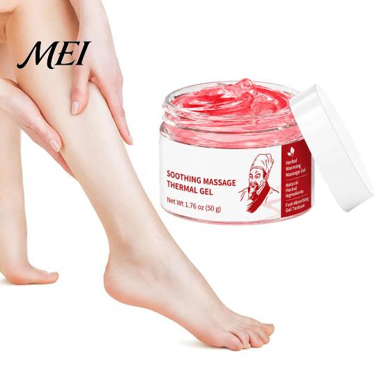 Soothing Massage Cream 1/2Pcs Body Thermal Gel, Natural Herbal Deep Tissue Cream, Firming & Smoothing Skin Moisturizer Nourishing Gel