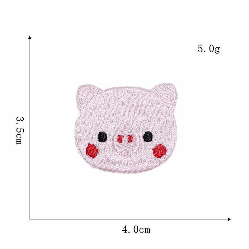 Creative Cartoon Animal Embroidered Patch for Jackets - High-End Repair & Decoration