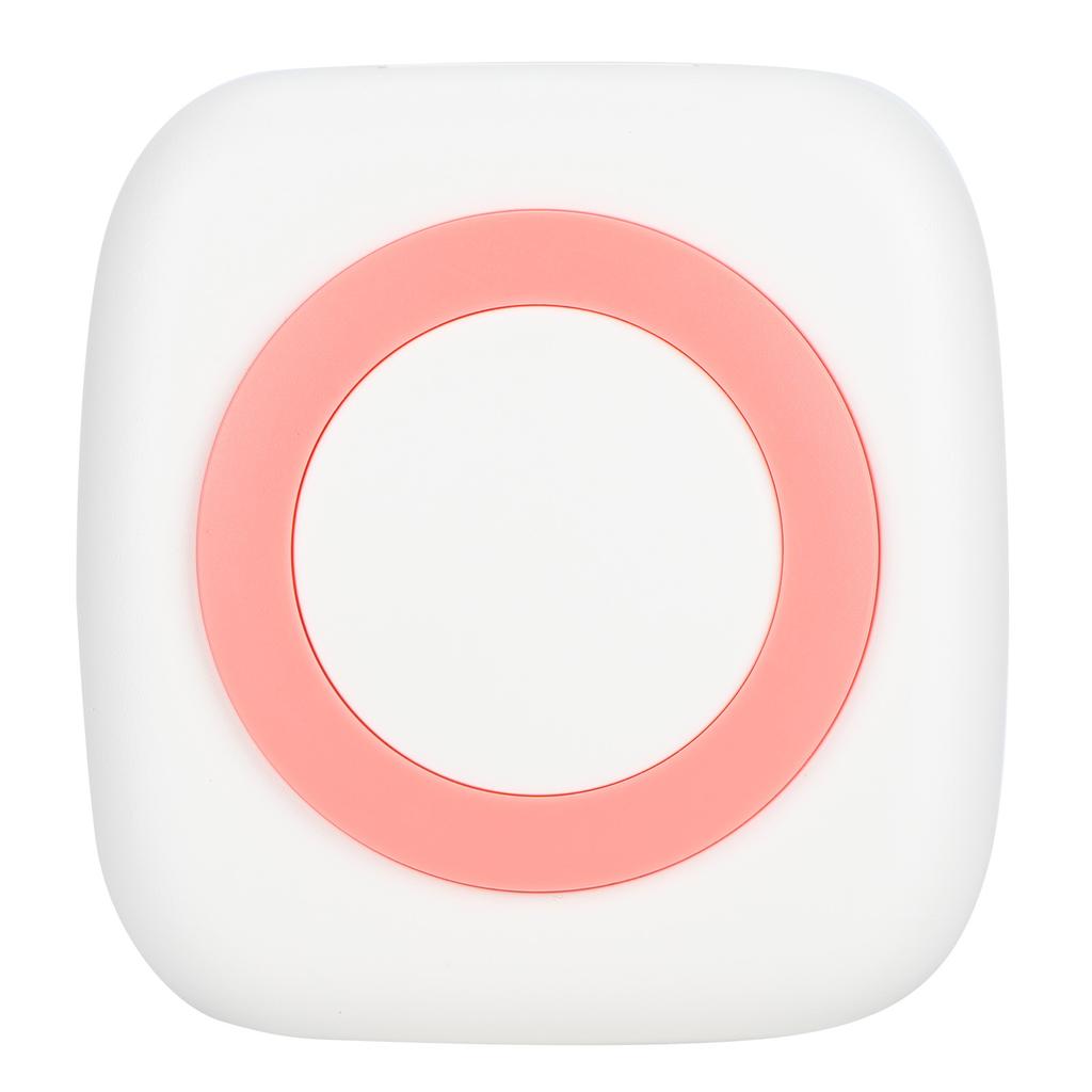 Printer 200DPI Portable 8.8x8.5x3.7cm TypeC Thermal Printing Device with 800mAh Battery(Pink )