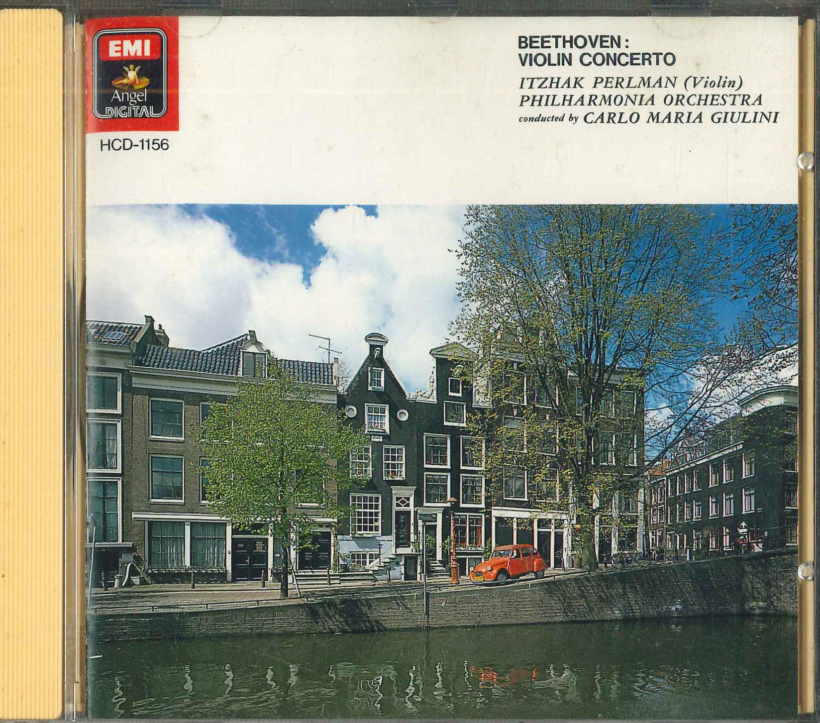 

CD КАРЛО МАРИЯ ДЖУЛИНИ - Концерт для скрипки Бетховена HCD1156 EMI Japan Классика Б/У