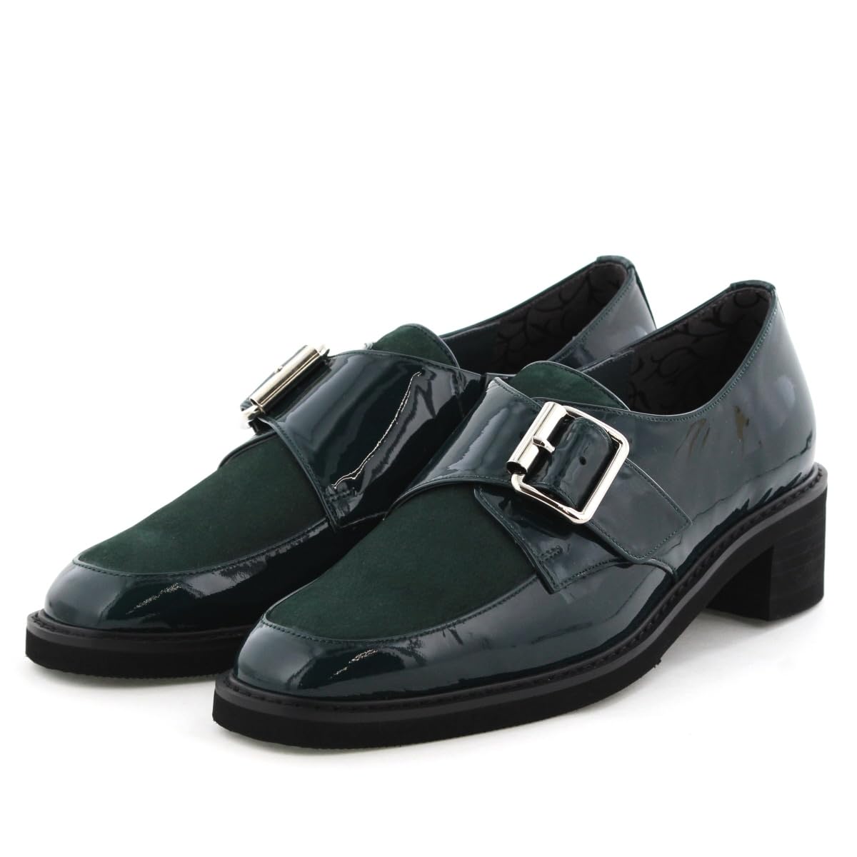 

strap Green 235 HIMIKO/Himiko/Monk shoes/641308 зелений