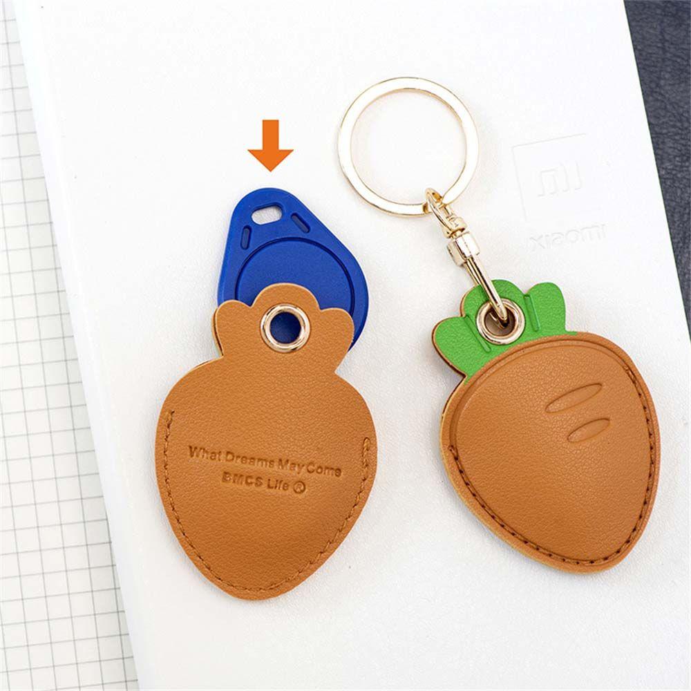 Personality Pendant Cartoon Keychain Keyfob Key Ring Access Control Card Cover Case
