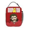 Blonde Blazer Dispatch Game Insulated Lunch Bag Food Container Portable Thermal Cooler Lunch Boxes For Travel