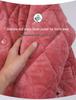 Damen Winter Korallfleece Gesteppter Pyjama - Dickes Flanell Warmes Hausanzug-Set für Mittelalte und Ältere Mütter