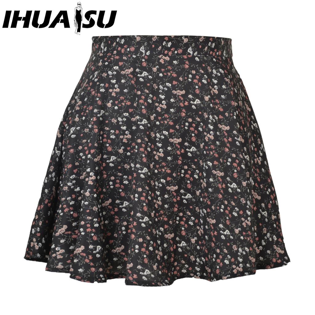 IHUASU Women's Fashion Casual Summer Spring Skirt