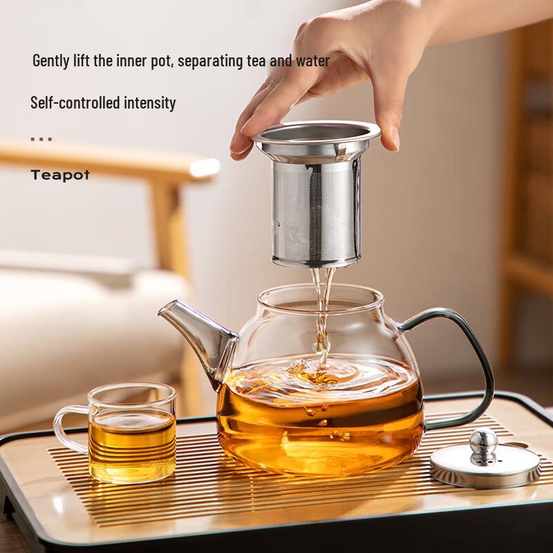 NiYe Heat-Resistant Glass Teapot