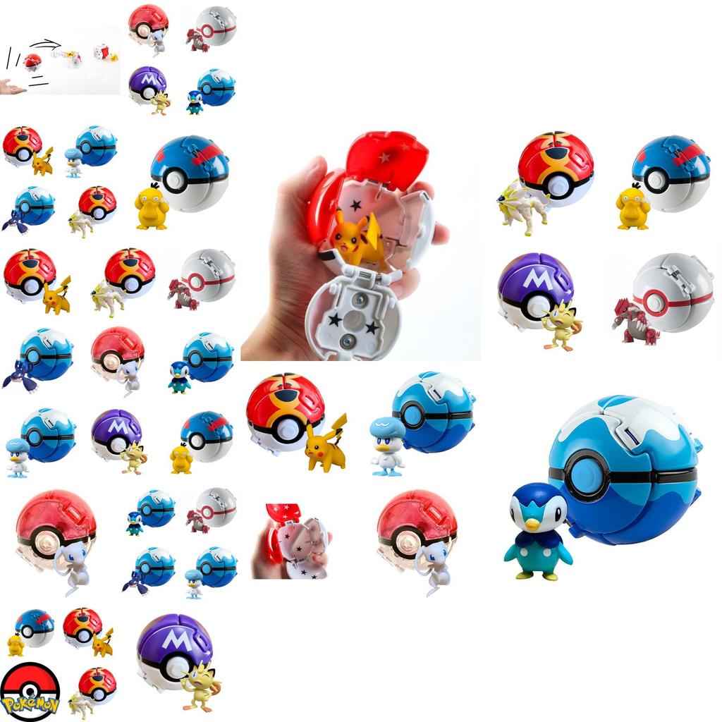 Magisches Haustier Explosion Elfenball Pokemon Super Dream Glurak Schiggy Bisasam Plüschtier Tierfigur Kategorie