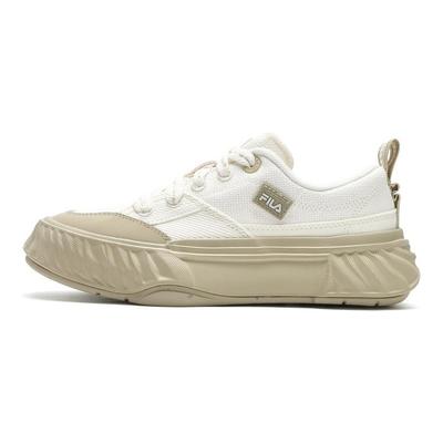 Fosso Fashion Minimalist College Style Durable Low-Top Canvas Shoes Women Sneaker Off-White F12W432308FGD