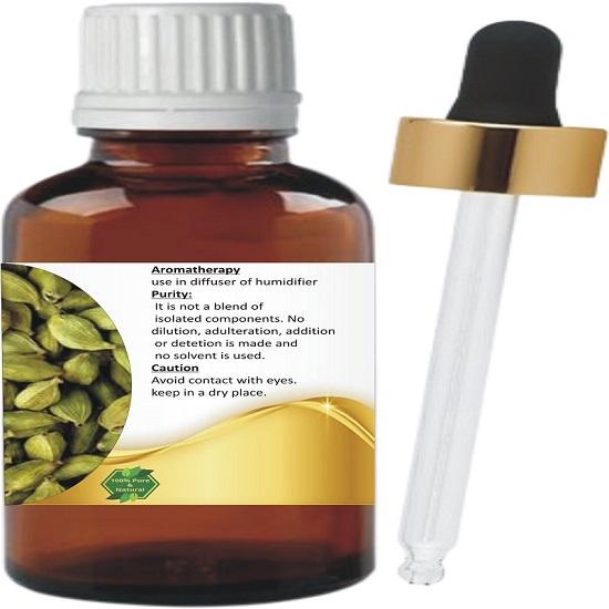 Levenmooi Cardamom oil  (Elettaria cardamomum) Pure & Natural Therapeutic Grade Essential Oil Glass"