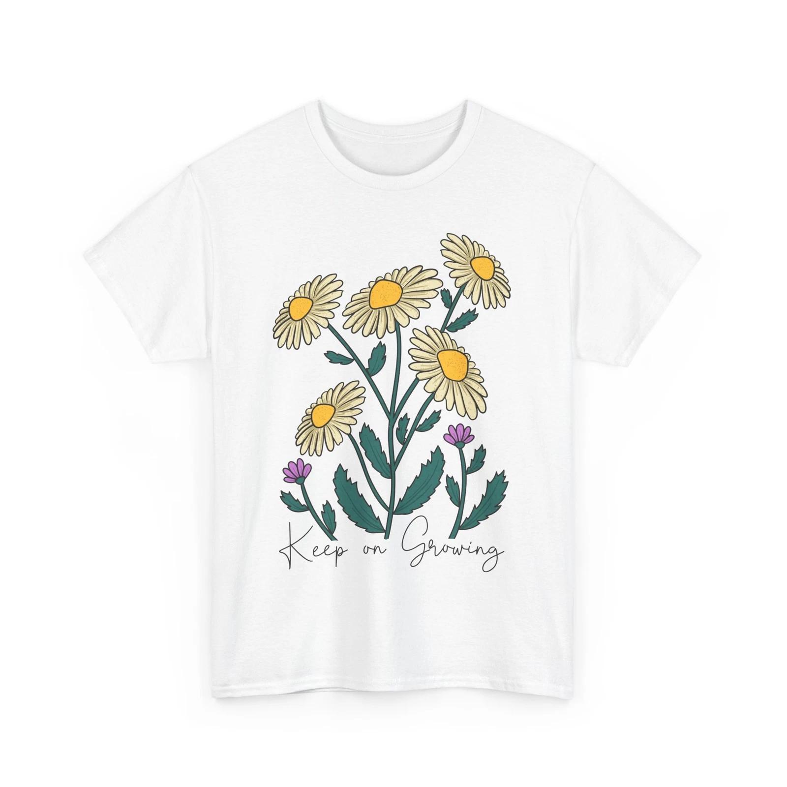 Daffodil Season T-Shirt | Spring Awakening & Keep On Growing Shirt XL