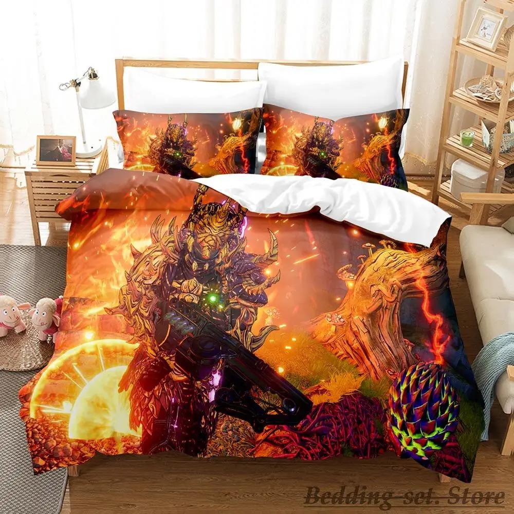 Game Tiny Tina's Wonderlands Bedding Set Single Twin Full Queen King Size Bed Set Adult Kid Bedroom Duvetcover Sets Anime