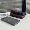 Silicone Magnetic Case for Samsung Galaxy S26 Ultra Plus S26Ultra S26+ 5G Carbon Fiber Texture Fold Kickstand Back Cover Housing
