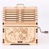 Handmade 3D Wooden Puzzle Music Box for Kids - DIY Educational Treasure Box