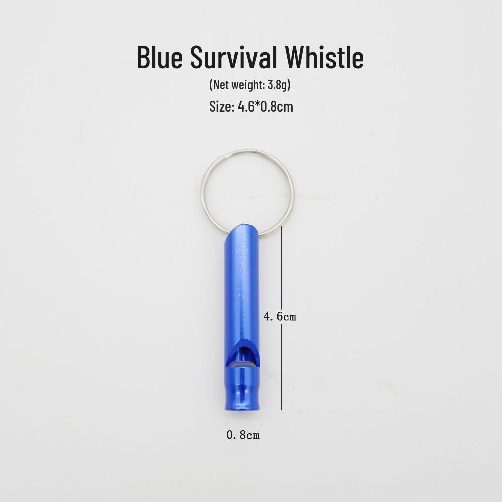 Hochfrequente Multifunktions-Wildnis-Überlebens-Schlüsselanhänger-Pfeife EDC-Werkzeug