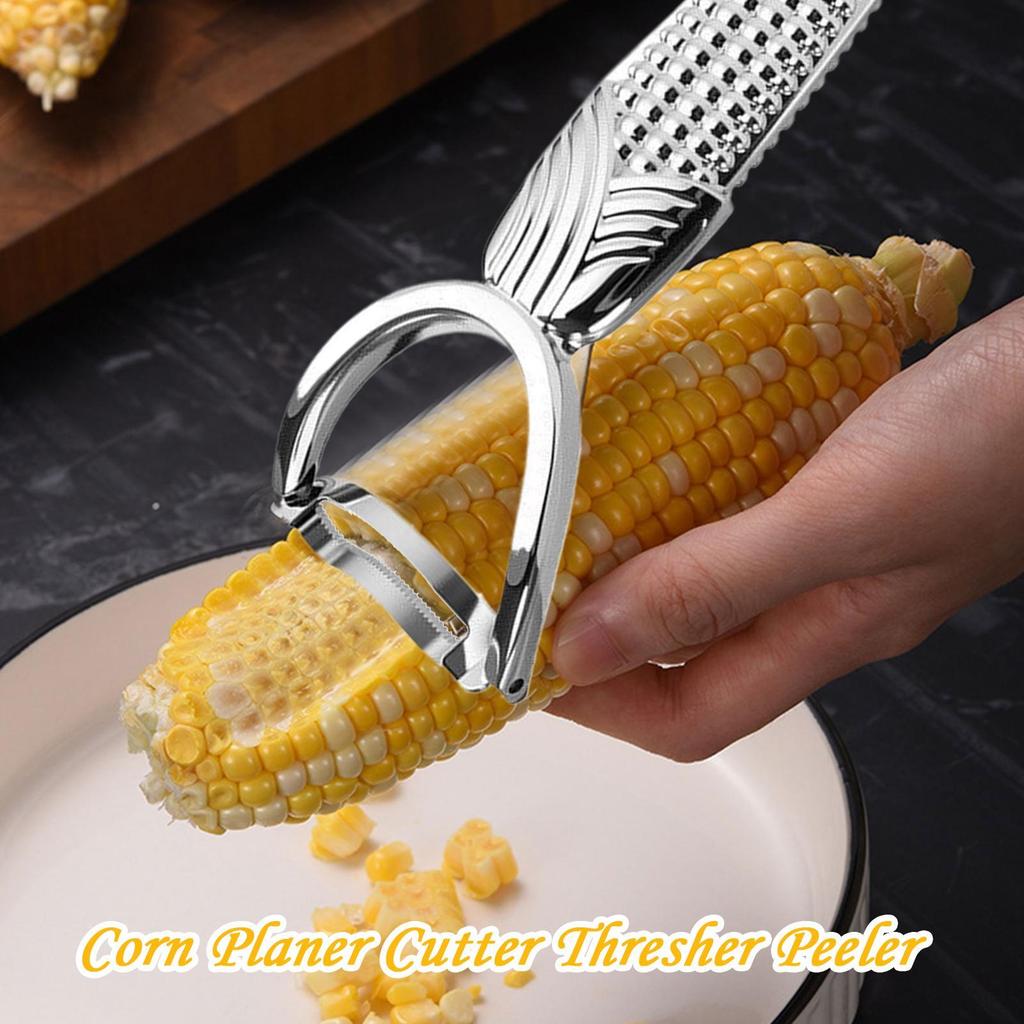 Corn Scraper Manual Peeling Tool for Men Women Daily Meal Prep Cooking Restaurant Chef Food Vegetable Kitchen Gadget