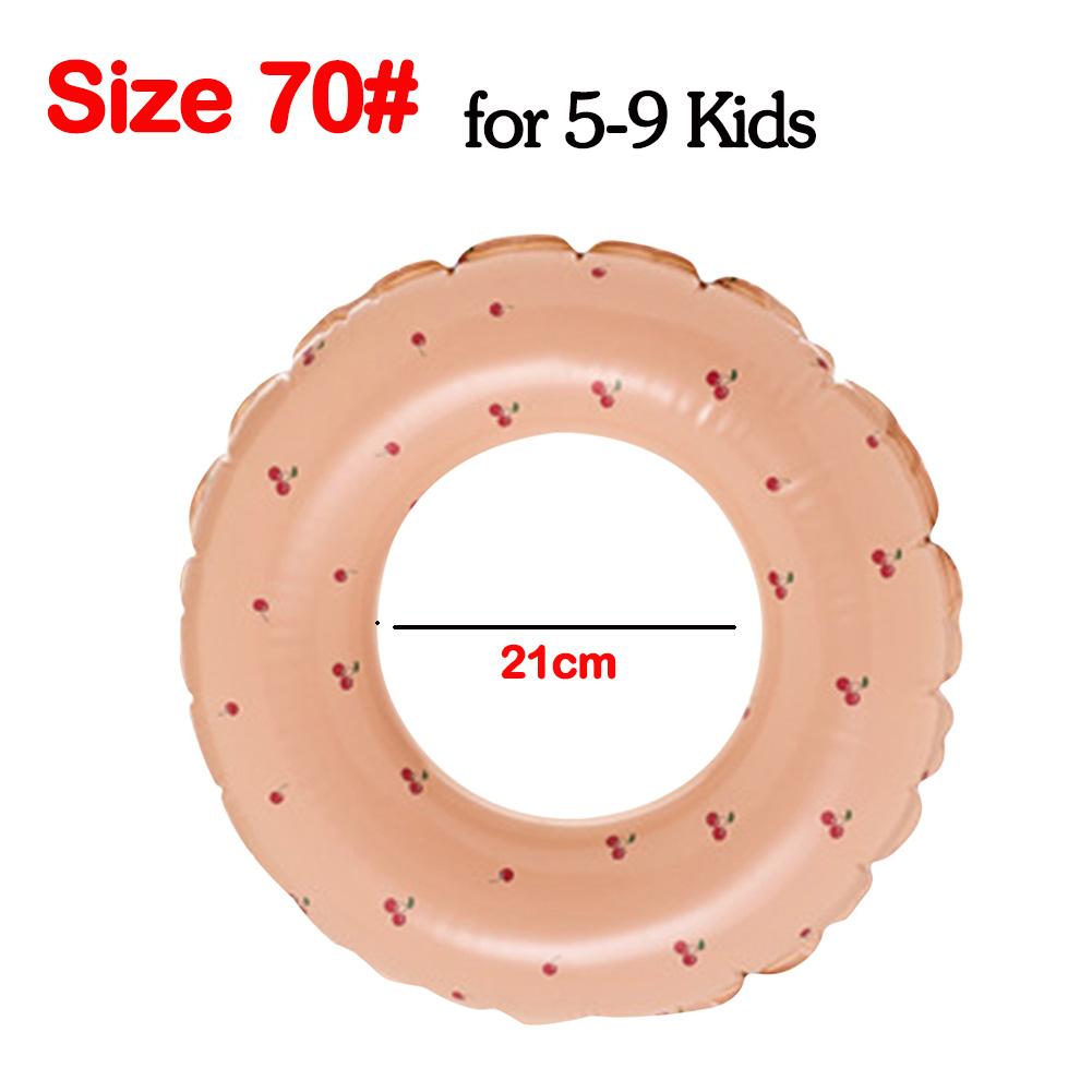 Summer Donut Pool Float Ring Inflatable Swimming Ring Toy Kids Beach Play Outdoor Swimming Pool Play Water Swimming Ring Toy