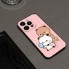 Cute Cartoon BUBU DUDU Phone Case For Iphone 16 15 11 13 14 Pro Max 7 8 Plus X Xr Xs Max 12mini Black Shell Cover Case