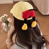 Cute Cartoon Butt Hat Women'S Spring Summer Japanese Sunshade Cap Showing Face Small Versatile Sunscreen Baseball Cap Tide