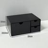 Desktop Cosmetic Organizer Case Set Table Makeup Storage Box Organizer Drawer Storage Box Desk Stationery Storage Rack Plastic