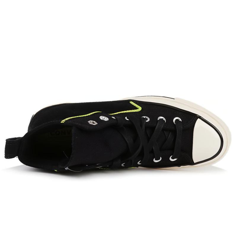 Converse Chuck 70 Comfortable & Stylish High-Top Canvas Shoes Unisex Black & Green