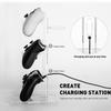 Clear Controller Holder 3 Tiers Headphone Bracket Controller Holder Desktop Display Stand For Desk Organizer