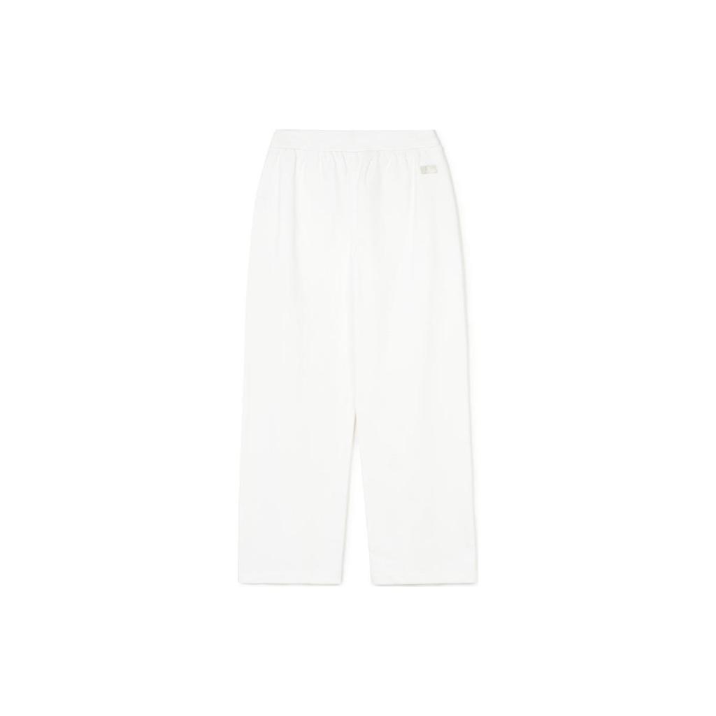 Nové MLB SS24 New York Yankees Casual kalhoty dámské slonovina 3FPTV0541-50IVS