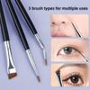 3 Elbows, Eyeliner Brush, Fine Oblique Head, Blade Brush, Eye Detail Brush, Ultra-thin Eyebrow Brush, Beauty Tool.