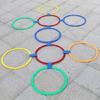Educational Hopscotch Ring Training Game For Kids Body Sensory Development Antislip Plastic Hoops for Outdoor Activity
