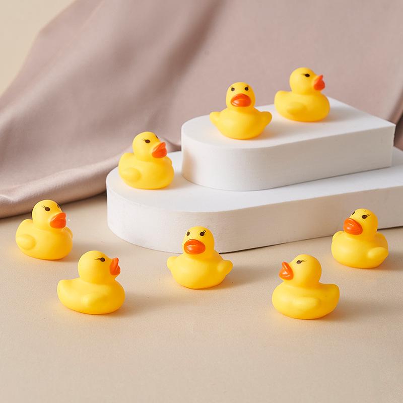 

Yellow Squeaky Duck Bath Toy - Small Gift for Kids