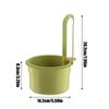 Creative Sink Hanging Strainer Basket Openable Bottom Cover Detachable Kitchen Garbage Filter Multifunctional Quickly Drain