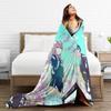 A Silent Voice Accessories Blanket Warm Cozy Fluffy  Throw Blankets for Bed 50x60 Inches Multi-size Bedspread