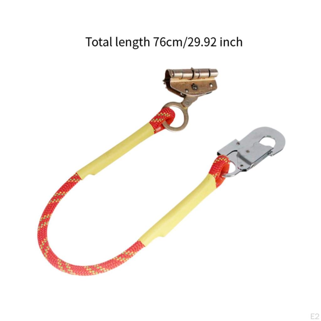 Selbstsichernder Fallschutz aus Nylonseil mit 6 kN Zugkraft für die Höhlenerkundung