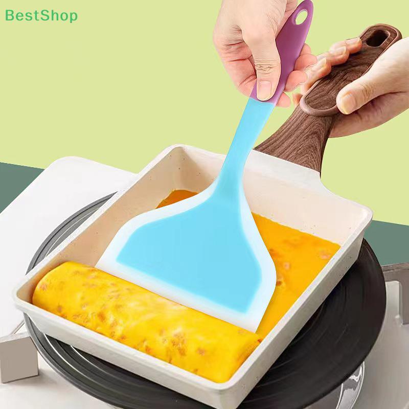 Translucent Silicone Spatula Non-Stick Pan Utensil Kitchen Spatula Ware Scoop Cooking Utensils Beef Meat Egg Wide Pizza Shovel