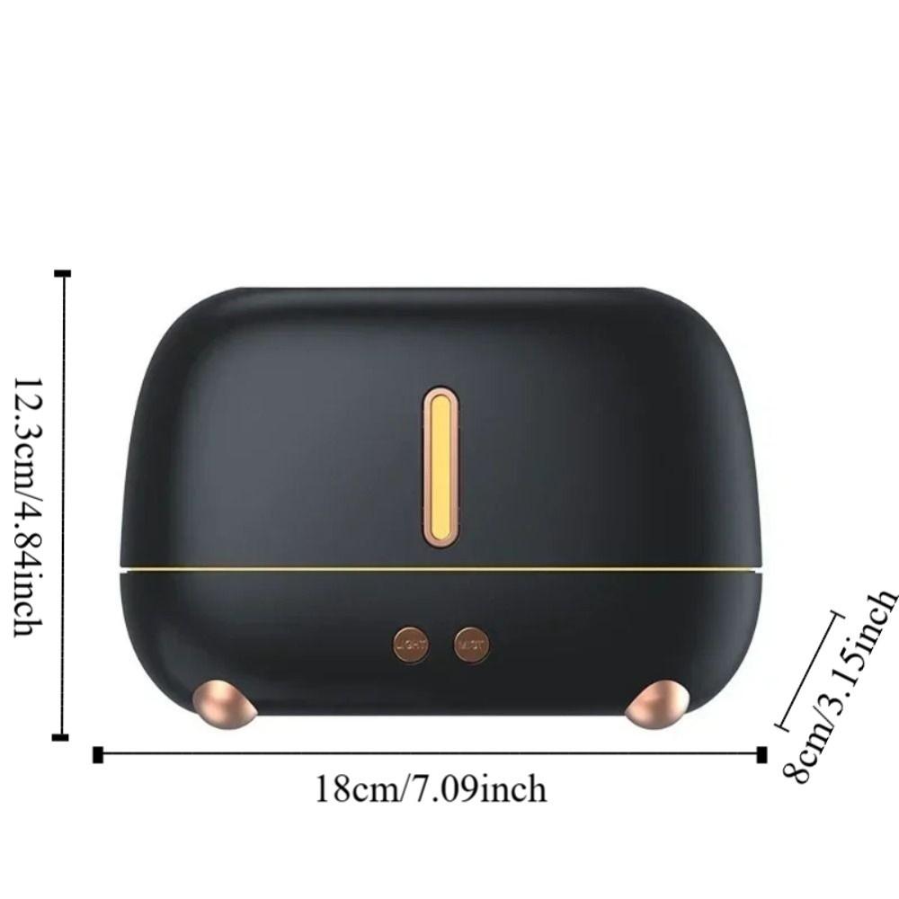 7 Colors Light Flame Aromatherapy Diffuser USB Flame Humidifier Aroma Diffuser  Office
