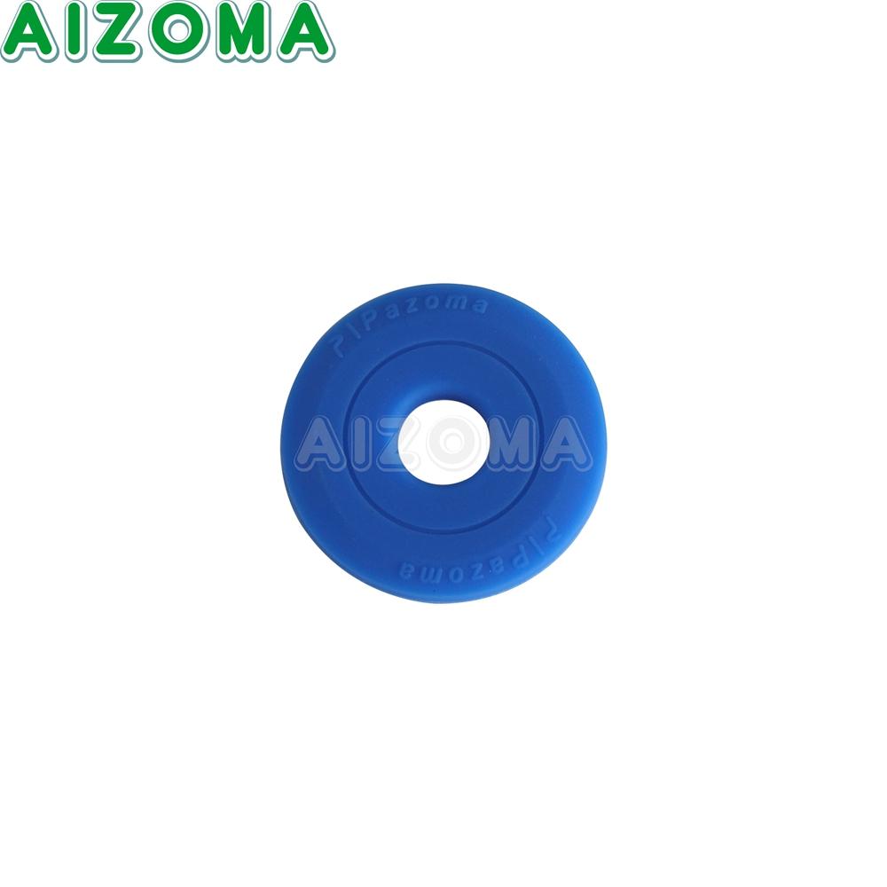 

Seat Cushion Non-Slip Rear Fender Rubber Gasket Mounting Bolt Adapter for Harley Sportster XL 1200 883 Touring Dyna CVO Softail синий