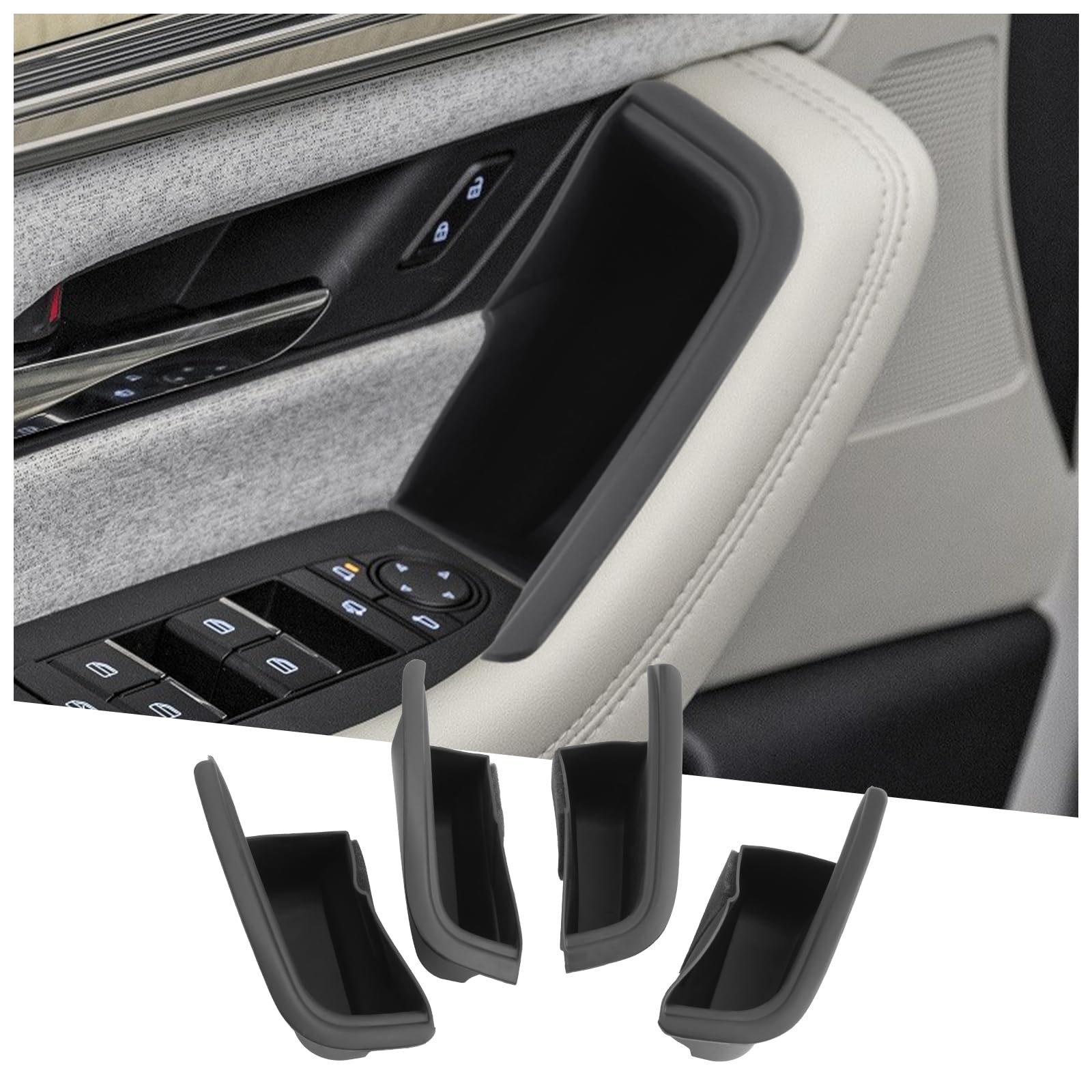 [GAFAT] Mazda CX-60 CX-70 CX-80 CX-90 Accessory Accessory cx60 KH Type Door Handle Storage Mazda CX-60KH series/CX-80KL series чёрный