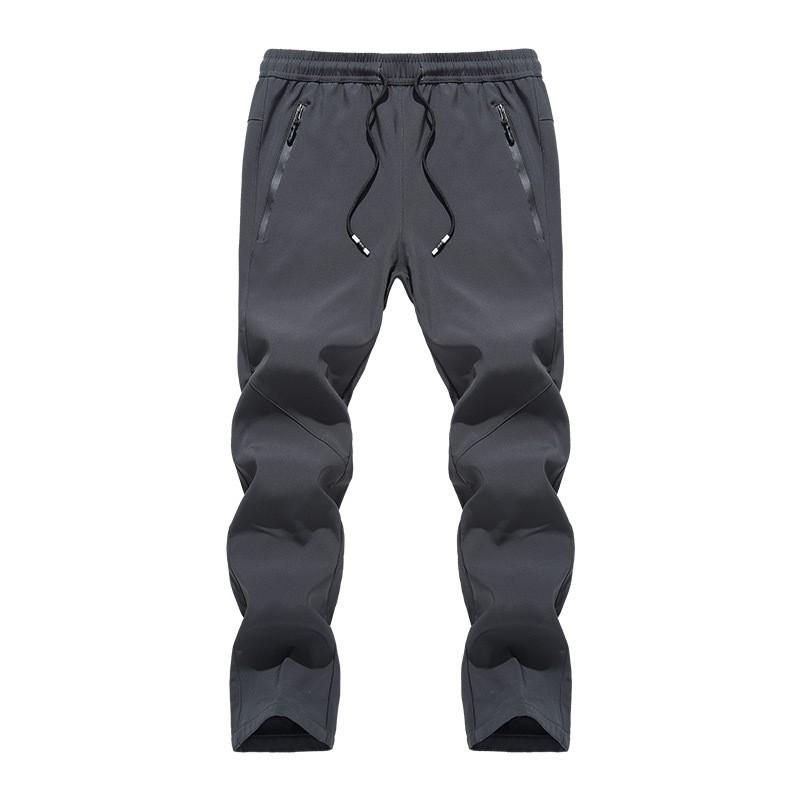 Unisex Softshell Pants With Fleece Lining Windproof Waterproof Skiing Hiking Outdoor Winter Fall
