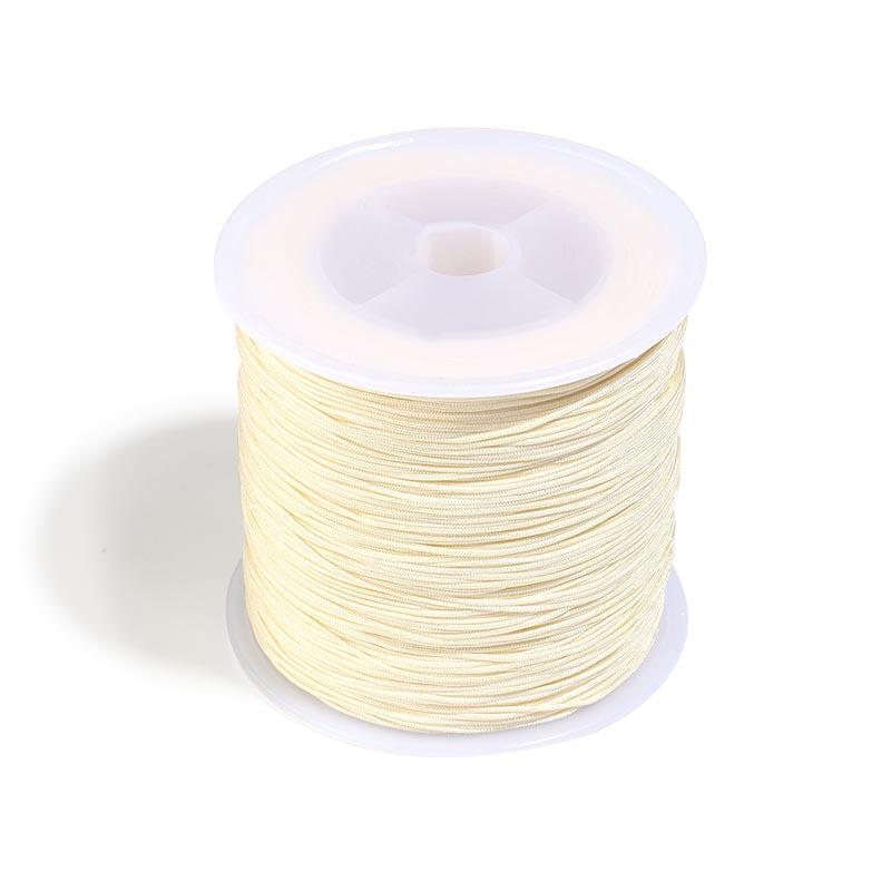 90M/Roll 0.8mm Jade Thread Hand-woven Rope Braided Beaded Thread for DIY Bracelet Jewelry Handcraft Cord Material Wholesale