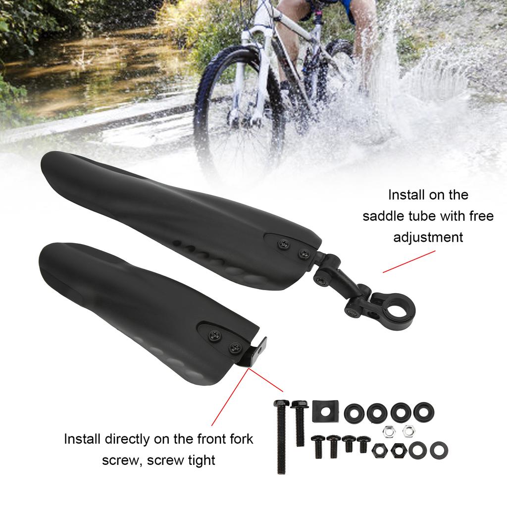 Bicycle Mudguard Cycling Tire Mud Guard Splash Rain Guard for Mountain Bikes Road Bikes