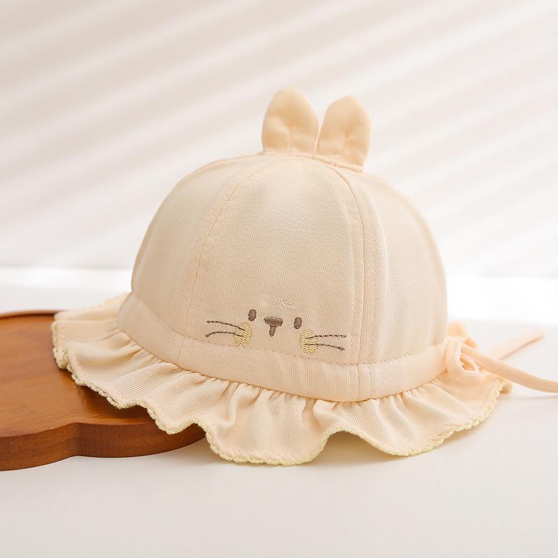 Adorable Adjustable Baby Sun Protection Hat for Spring & Autumn