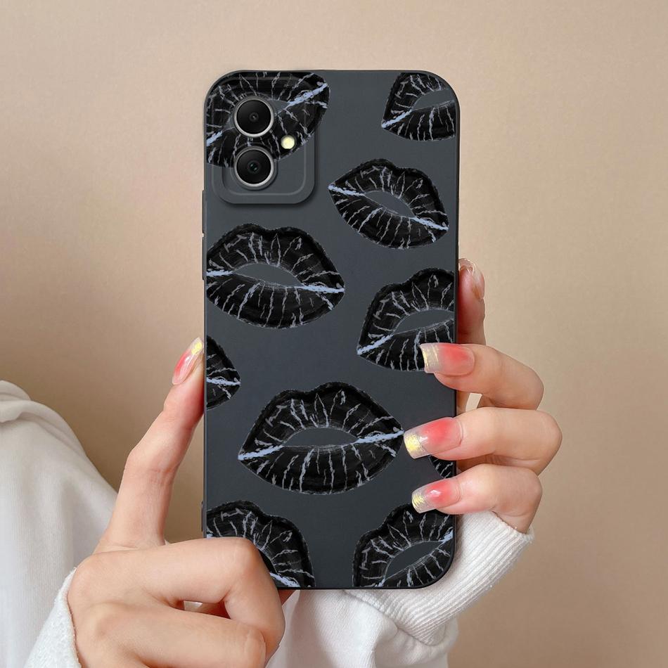 For Samsung Galaxy A05 A05S Case Cute Design Full Protection Funda For Samsung A 05 Soft Liquid Silicone Phone Back Cover Coque
