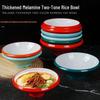 Dirien Melamine Extra Thick Noodle Bowl
